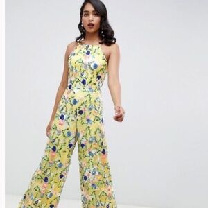 ASOS floral jumpsuit